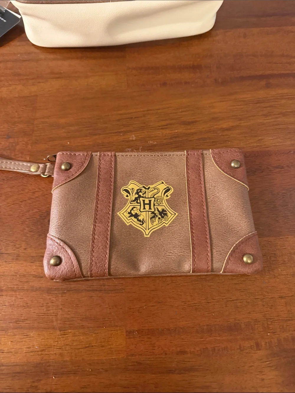 Harry Potter Hogwarts Letter Cosmetics Bag three piece Set. NWT.